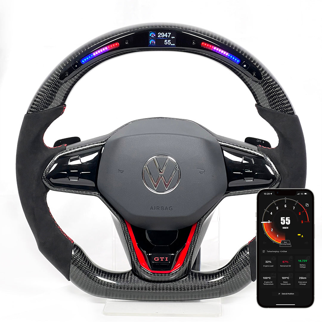 Galaxy Pro LED Steering Wheel for Volkswagen GTI MK8