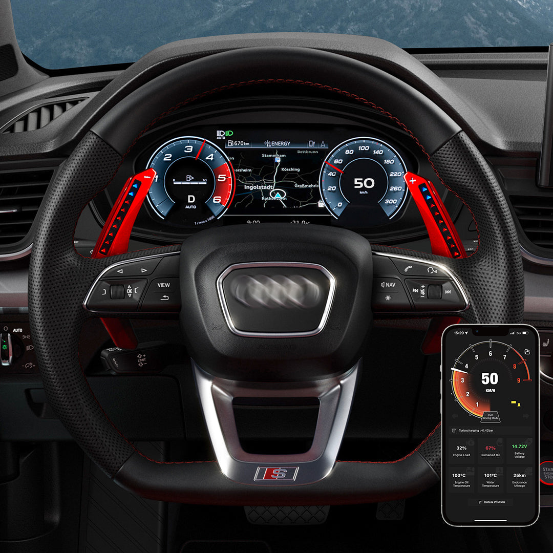 LED Paddle Shifter Extension for Audi SQ5