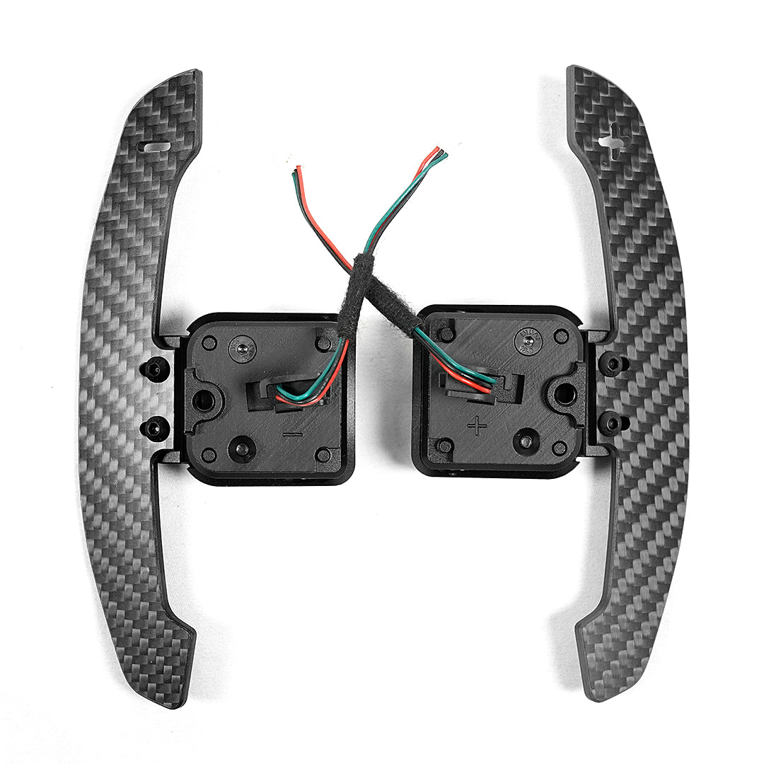 TDD Magnetic Carbon Fiber Paddle Shifters For Hyundai Veloster N 19-22 Elantra N M/T CN7 21-23 2022-2024