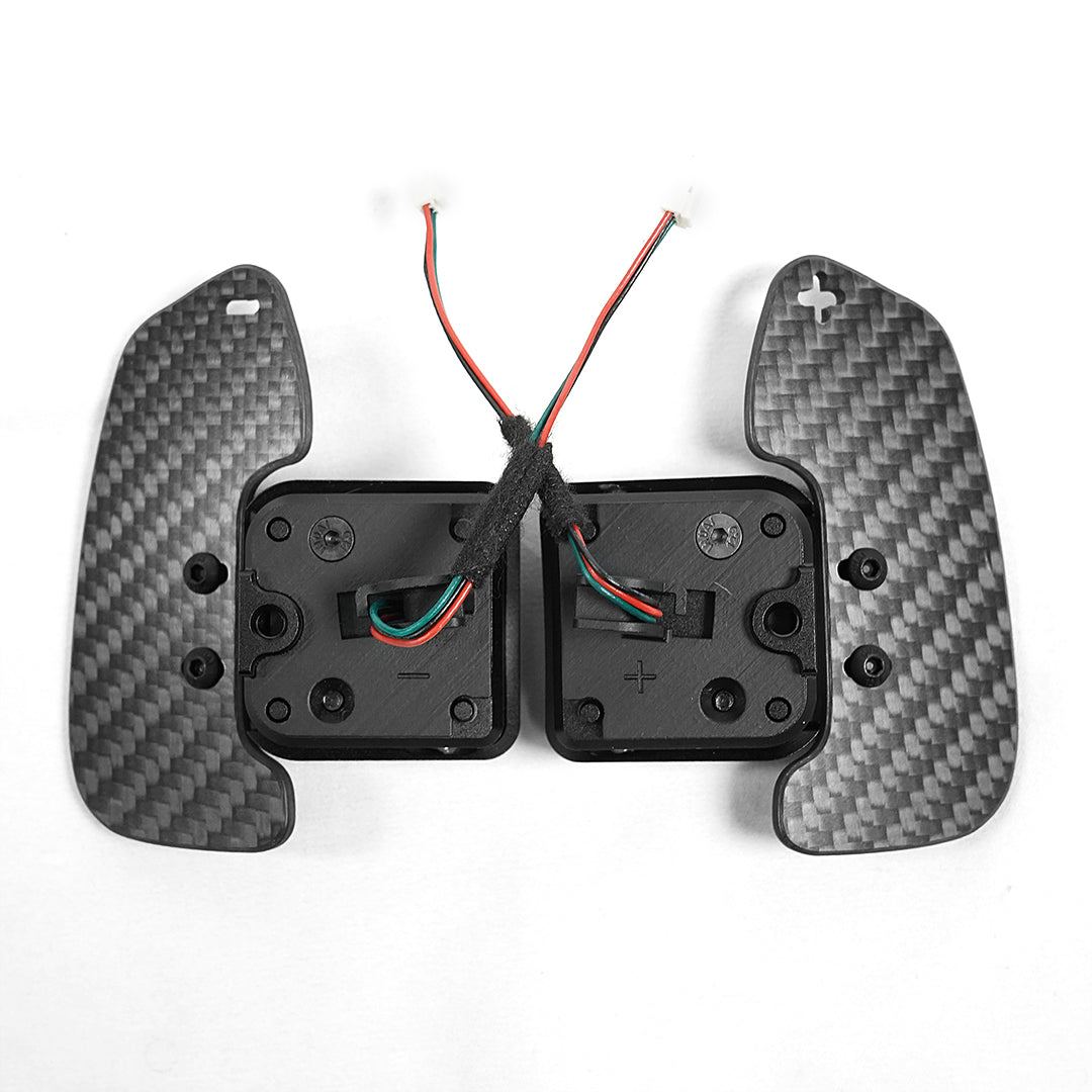 TDD Magnetic Carbon Fiber Paddle Shifters For Hyundai Veloster N 19-22 Elantra N M/T CN7 21-23 2022-2024