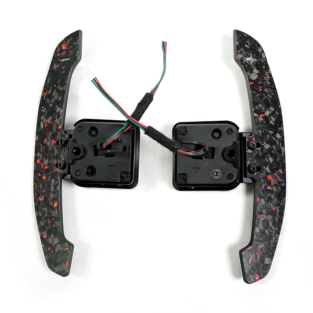 TDD Magnetic Carbon Fiber Paddle Shifters For Hyundai Veloster N 19-22 Elantra N M/T CN7 21-23 2022-2024