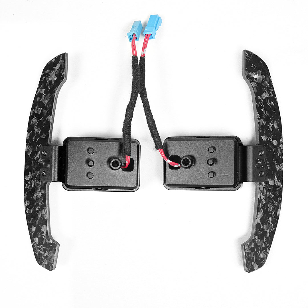 TDD Magnetic Carbon Fiber Paddle Shifters For Corvette C7 Stingray ZR1 Z06 2014-2019