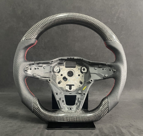 VW MK8 Carbon Fiber Steering Wheel