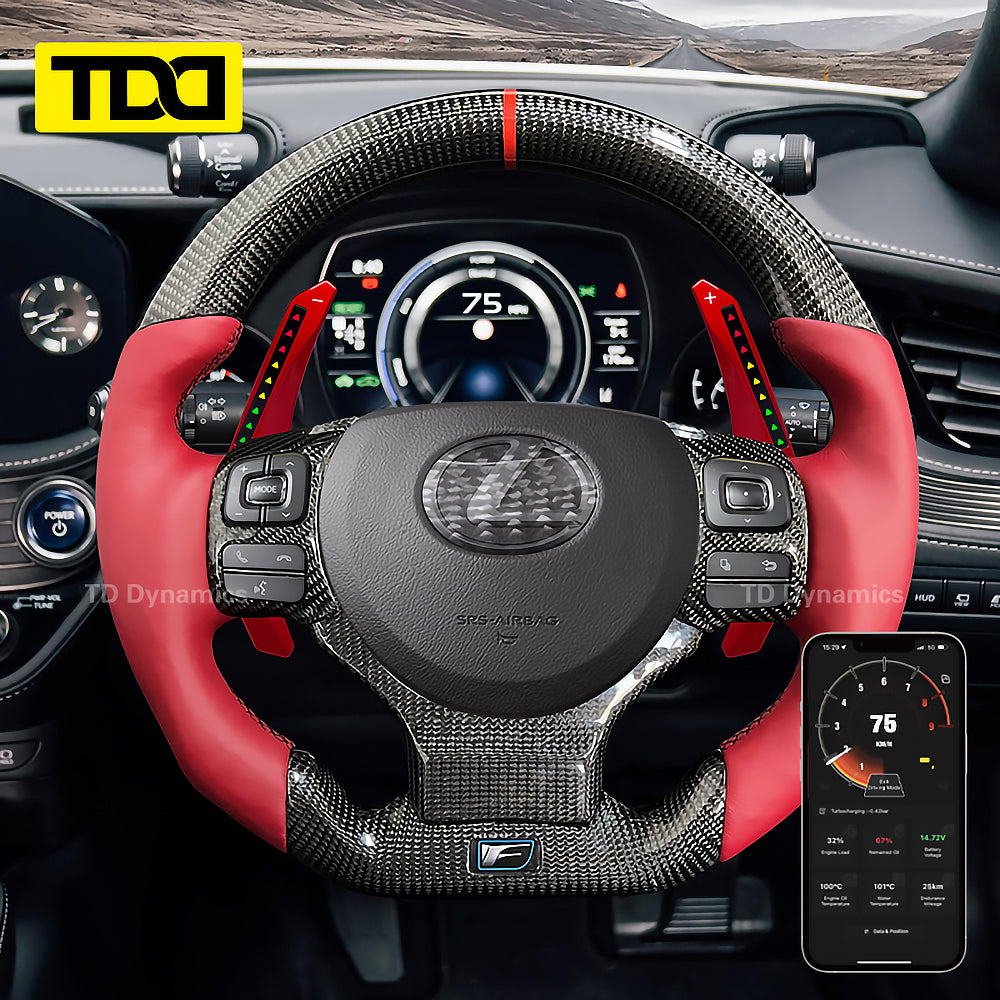 LED Paddle Shifter Extension for Lexus IS