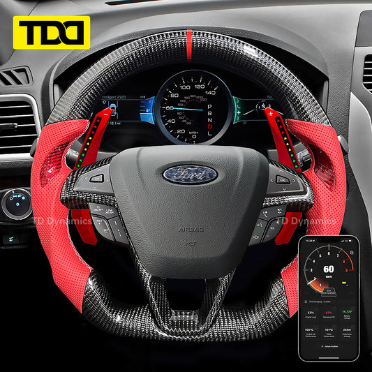 TDD Motors LED Paddle Shifter Extension for Ford Fusion/ Mondeo