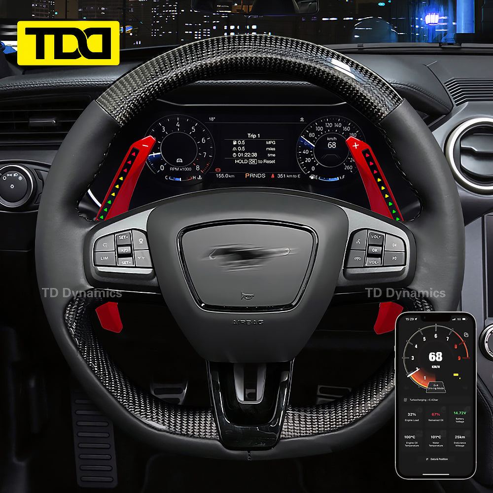 LED Paddle Shifter Extension for Mustang