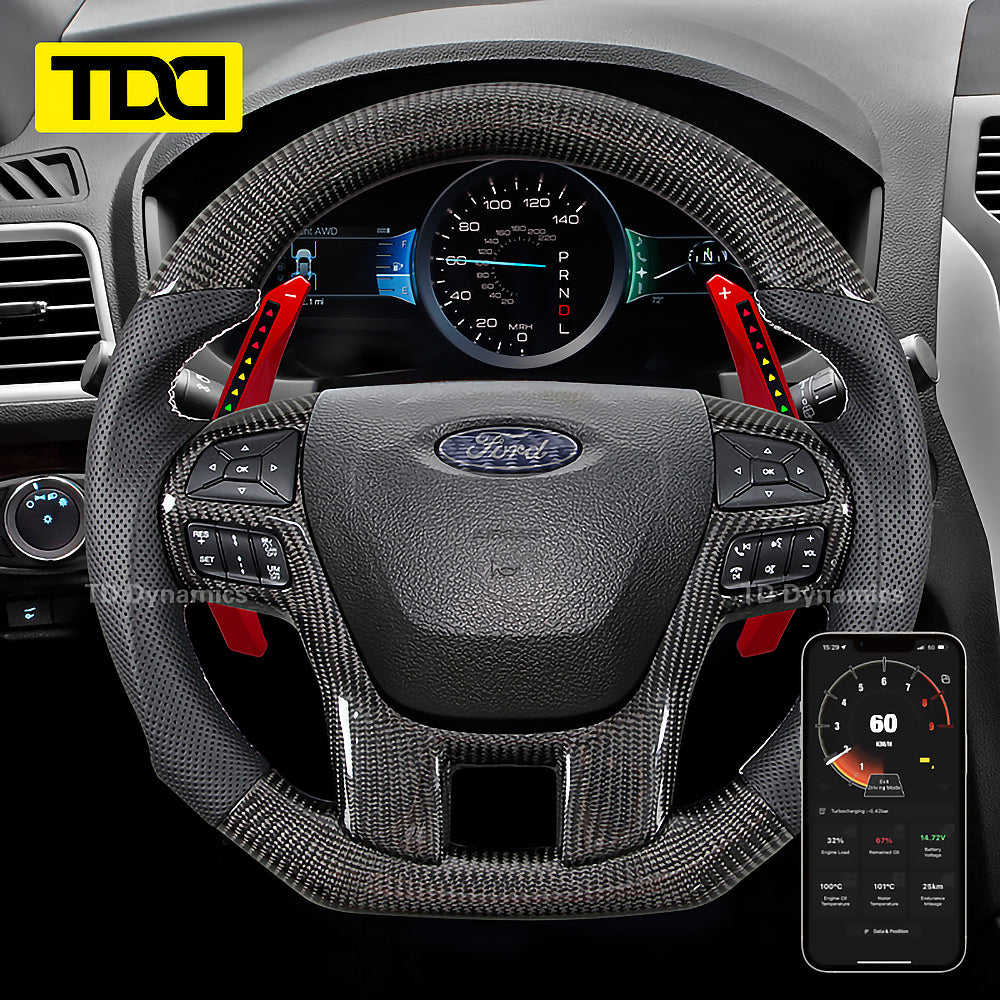 LED Paddle Shifter Extension for Ford