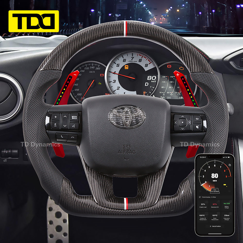 LED Paddle Shifter Extension for Toyota Hilux REVO