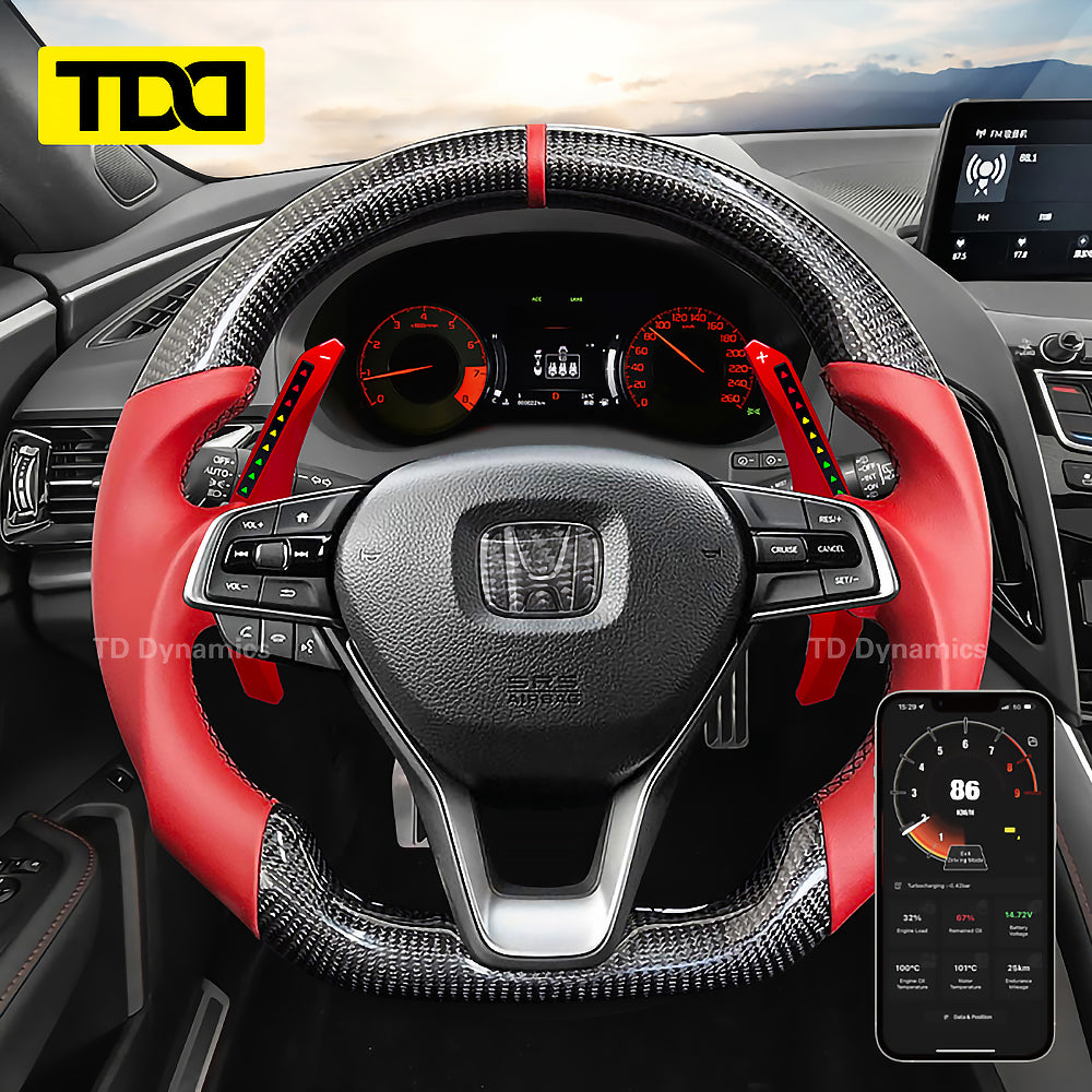 TDD Motors LED Paddle Shifter Extension for Honda Accord/ Odyssey