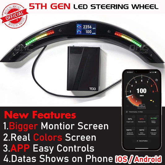 The 5th Gen LED Steering Wheel Kit