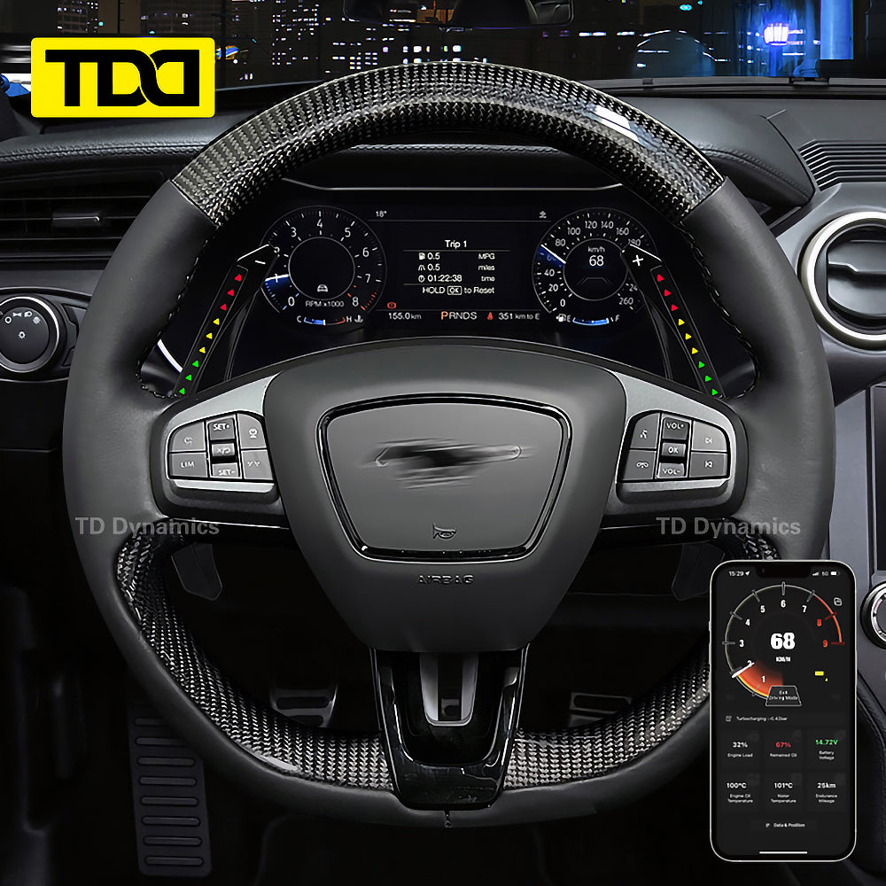 LED Paddle Shifter Extension for Mustang