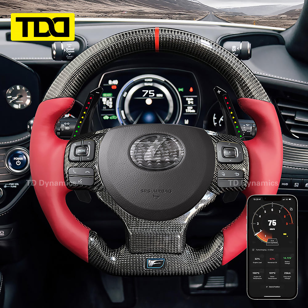 LED Paddle Shifter Extension for Lexus IS
