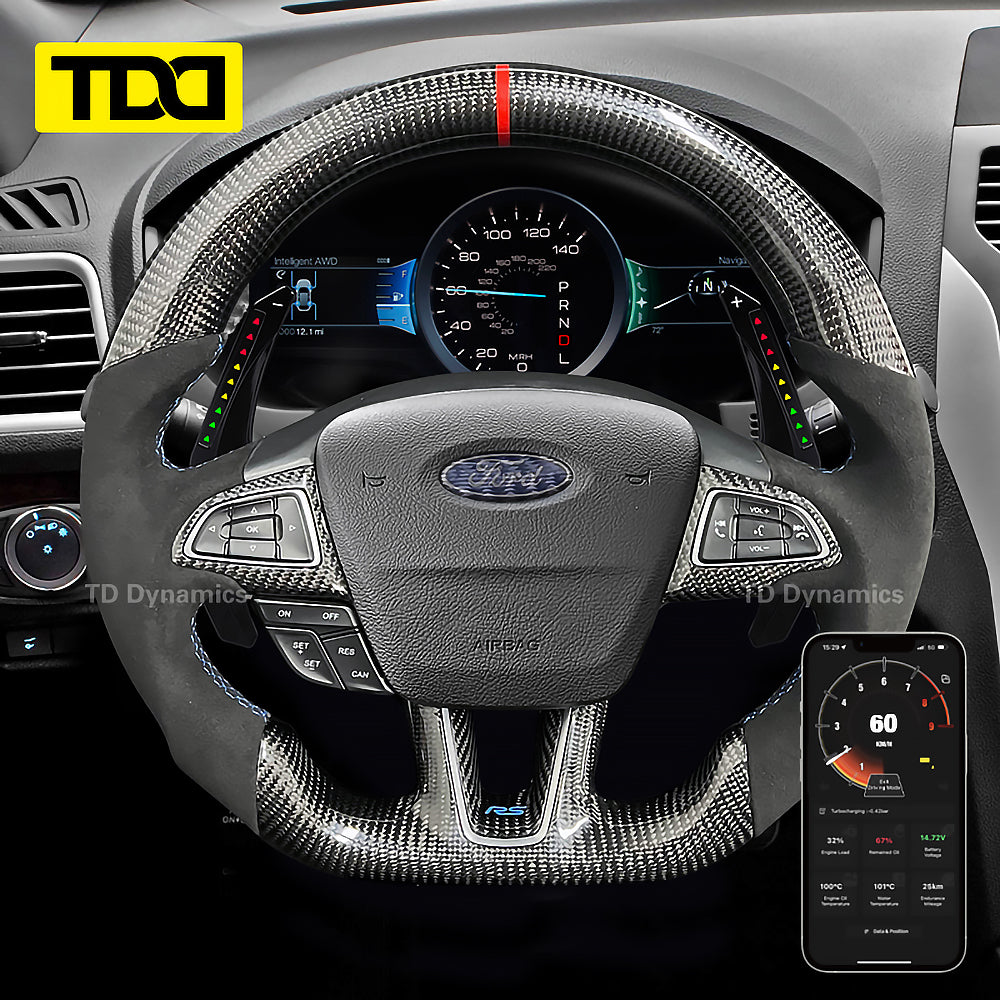TDD Motors LED Paddle Shifter Extension for Ford Focus