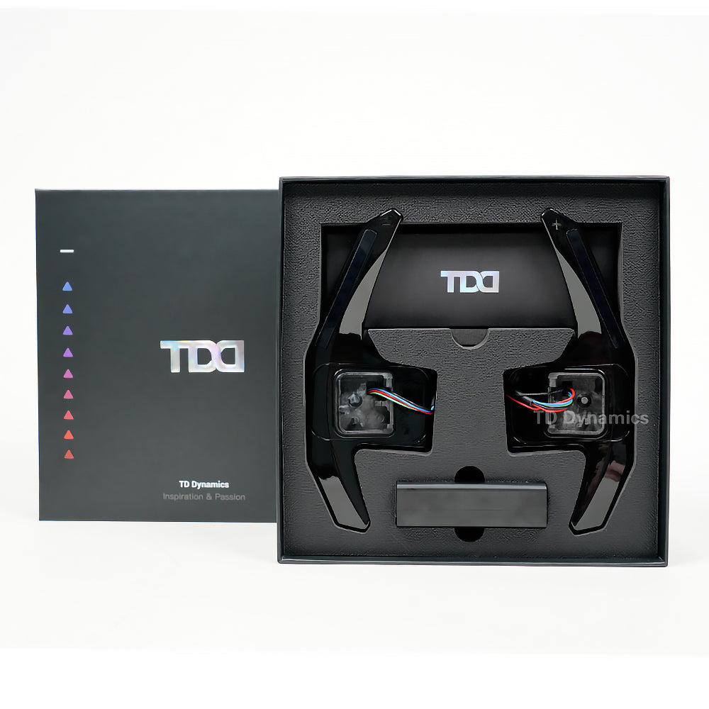 TDD Motors LED Paddle Shifter Extension for Audi A1：2014-2016; A3：2014-2016; _x000b_A4：2013-2016; A5：2013-2016; A6：2012-2017; A7:  2011-2018; S6：2013-2018; S8:2013-2019